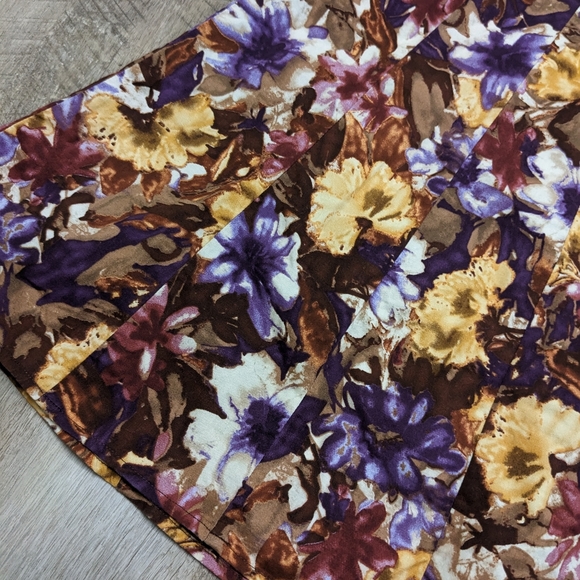 apt. 9 Floral A-line Skirt - Picture 3 of 7